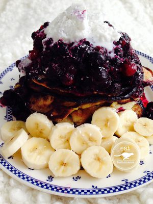 Katharinas Pancakes mit Beeren 