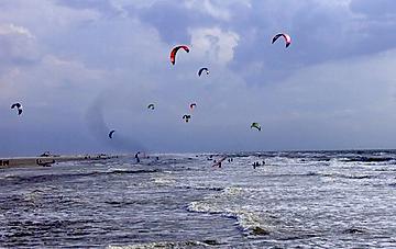 Kitesurfen an der Nordsee 