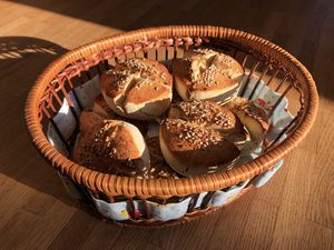 Cassava-Brötchen