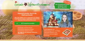 Homepage: Gesunde Weihnachtsschlemmerei