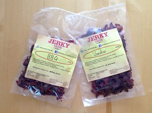 Zwei Packungen JerkyClub Beef Jerky