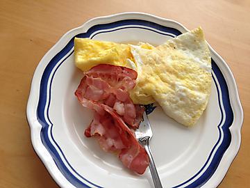 Omelette mit Speck 